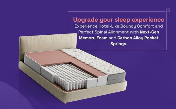 Wakefit Spring Mattress - Image 2